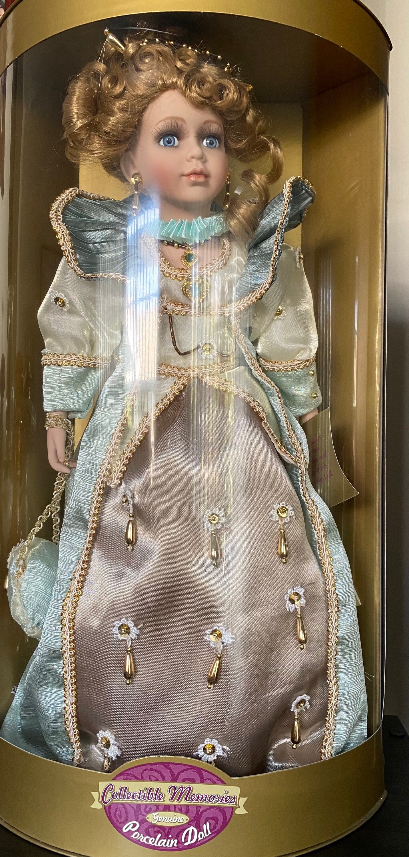 Limited Edition Collectible Memories Vintage Porcelain Doll Etsy