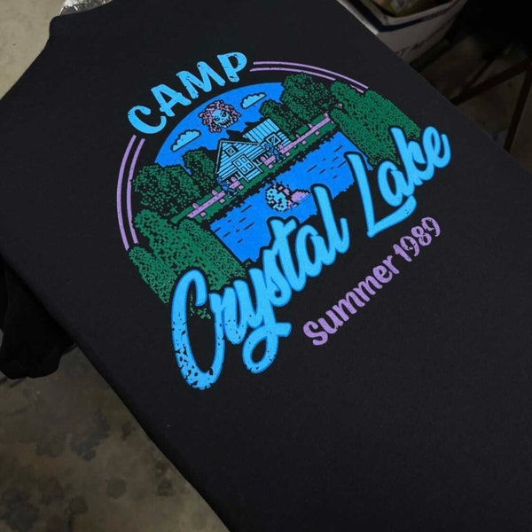 T-shirt Camp Crystal Lake Vendredi 13 NES