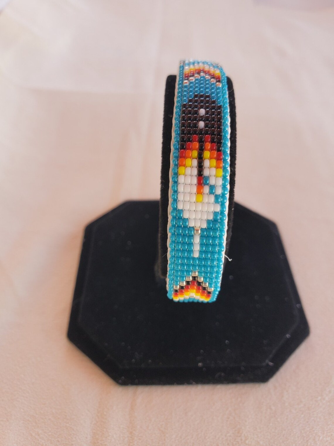 Native American Beaded Bracelet Etsy