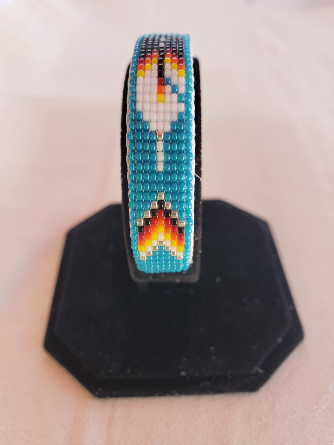 Native American Beaded Bracelet Etsy