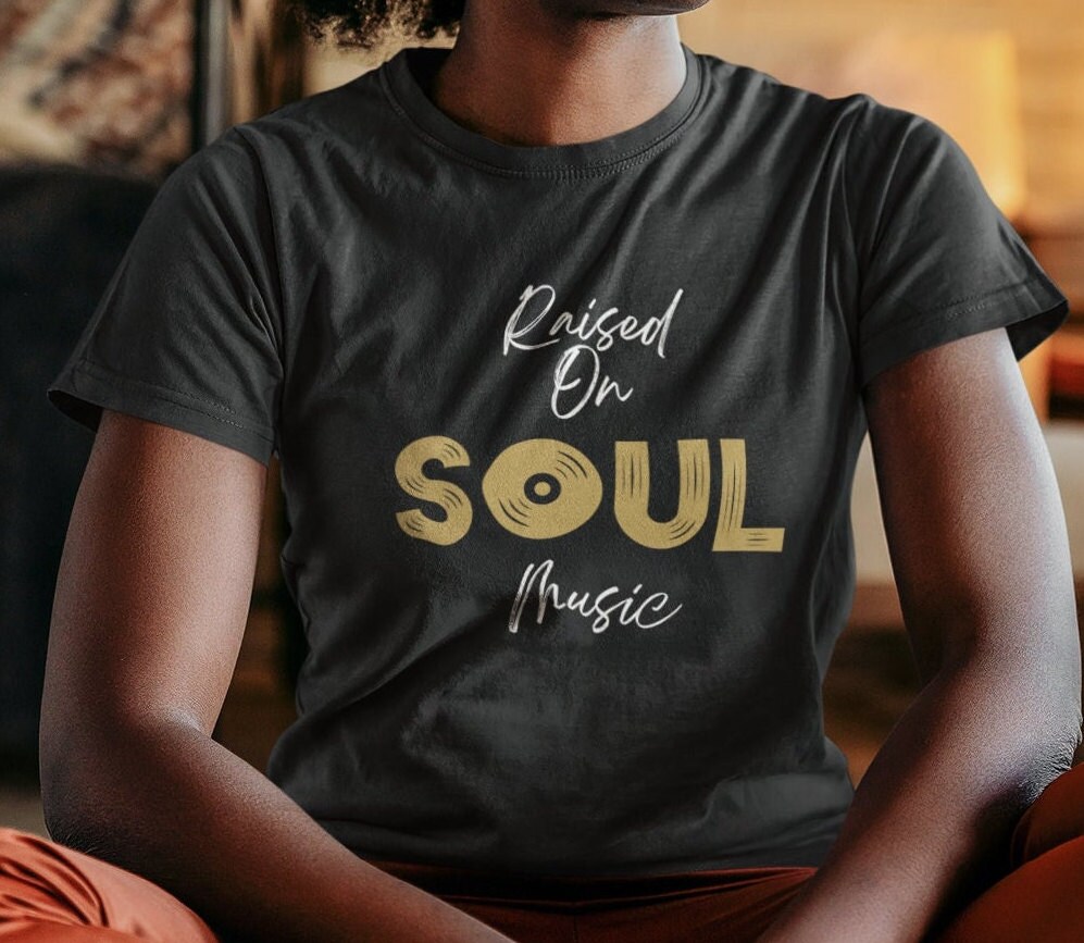 Raised On R&B Shirt, Music Lovers, Soul music, Black Culture, 80's music, Black History, Gen X Shirt, Black Music Shirt