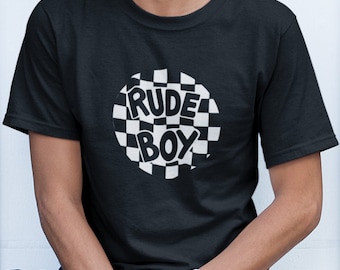 Reggae, Ska, Rude Boy Graphic T Shirt