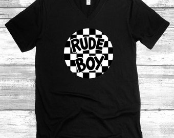 Reggae, Ska, Rude Boy Graphic T Shirt