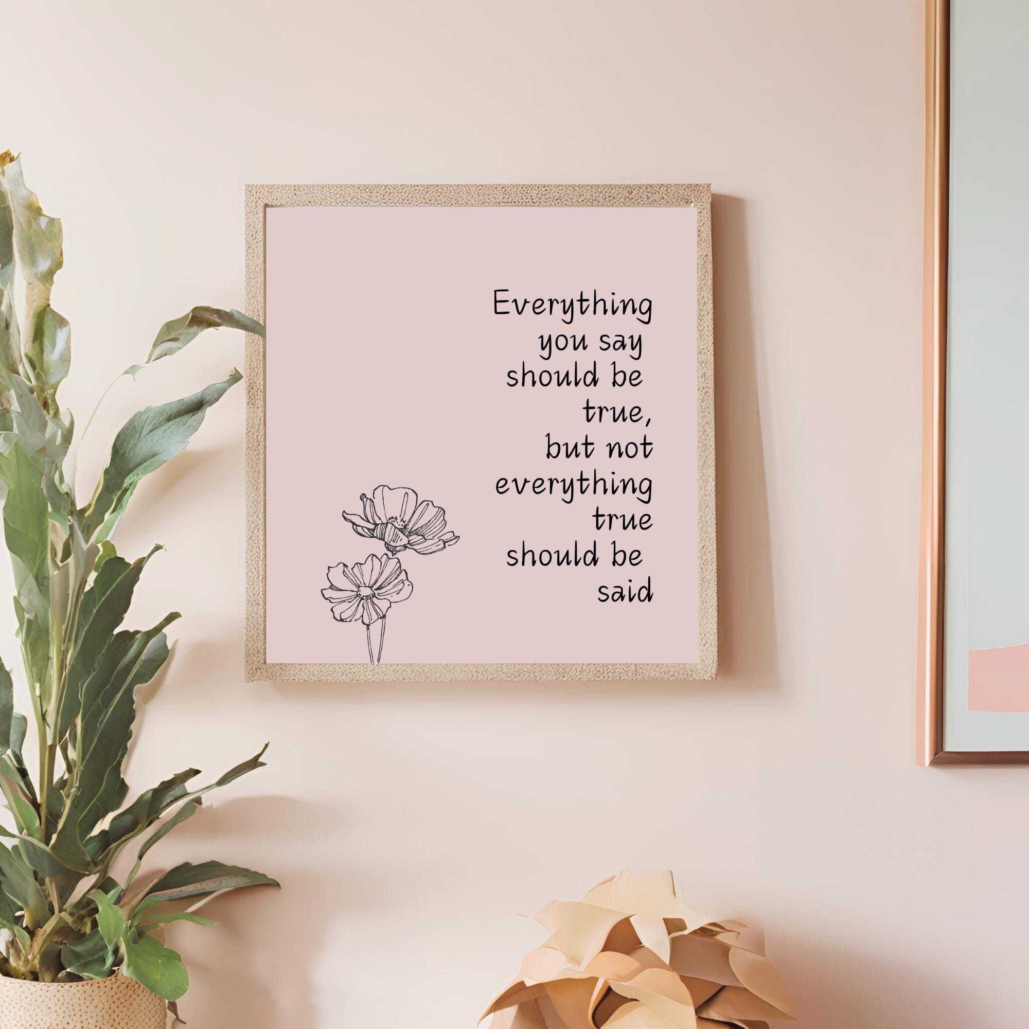 Printable Inspirational Quote - Inspirational Wall Art - Etsy