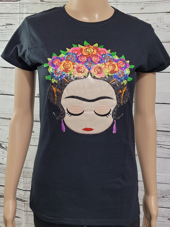 Frida Kahlo Tee-shirt / Nice Blouses With - Etsy