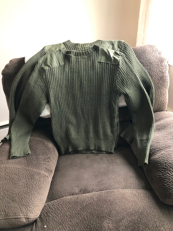 Military Wool Sweaters Used