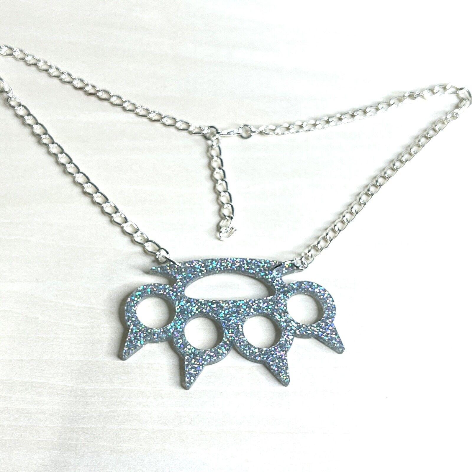 IIIMIII punk necklace y2k イアミ IIIMIII】Gothic Punk Long Pendant Necklace | OUR BRAND