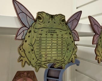 Fairy Toad Kitchen Conversion Recipe Magnet
