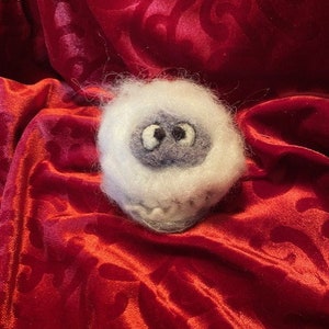 Needle felted wool Rudolf Red Nosed Reindeer character ornaments,Hermey,Sam Snowman,Yukon Cornelius,Santa, Mrs.Claus,misfit toys,bumble,more