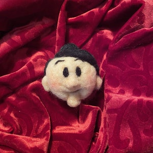 Needle felted wool Rudolf Red Nosed Reindeer character ornaments,Hermey,Sam Snowman,Yukon Cornelius,Santa, Mrs.Claus,misfit toys,bumble,more