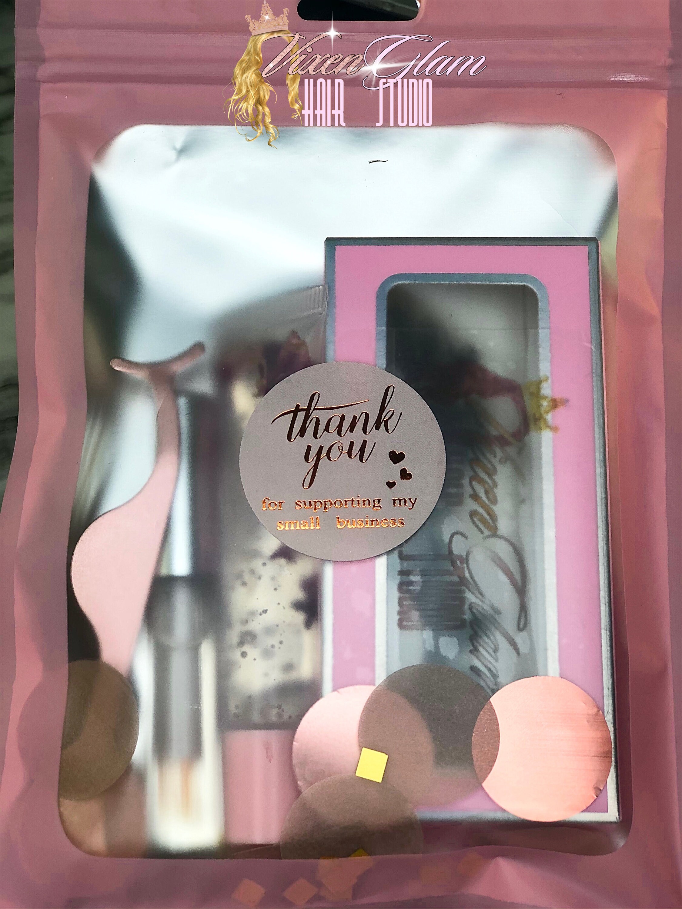 Luxe pack lush lashes rose candy lip gloss eyelash glue Etsy