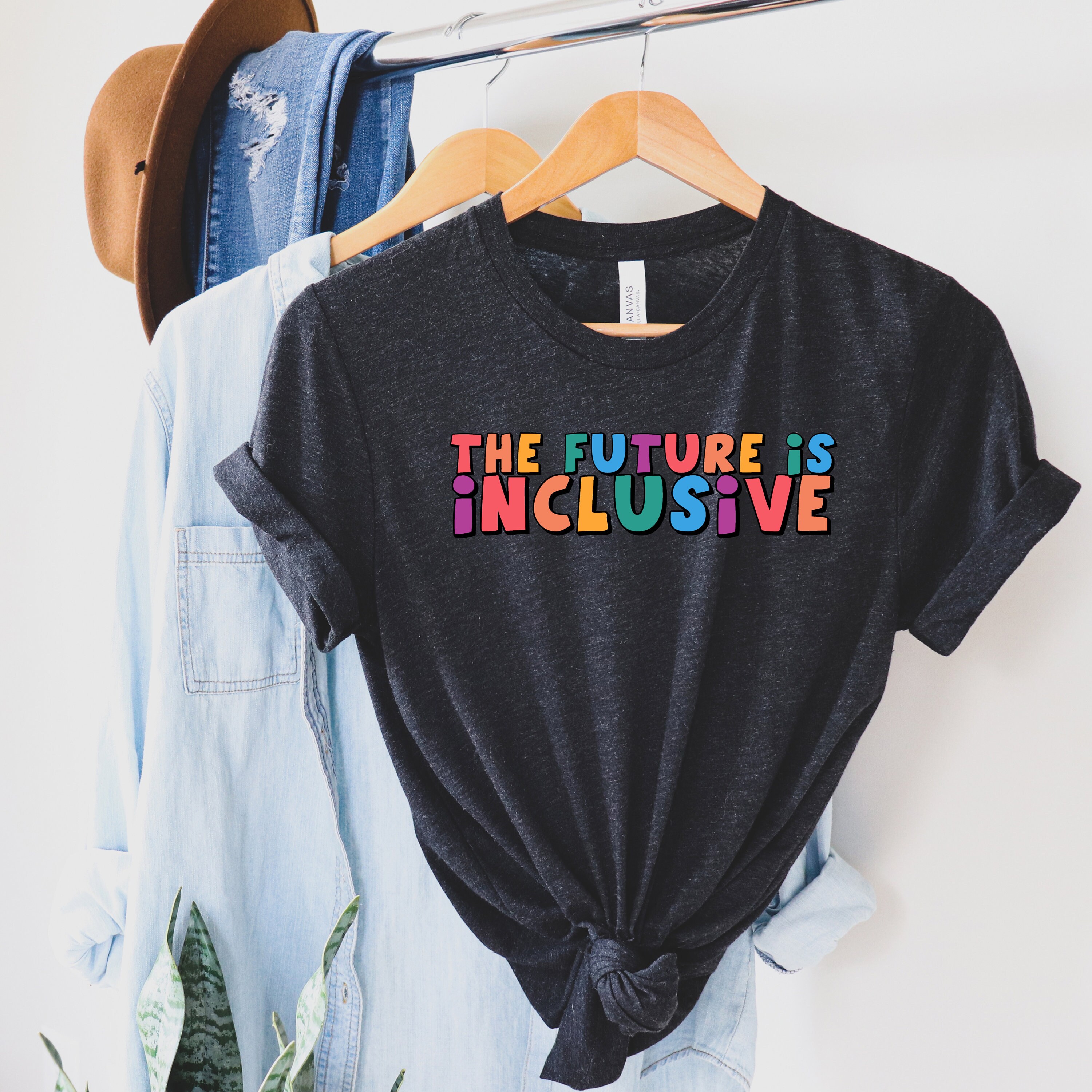 The Future is Inclusive T-Shirt SLP Professional Special Ed Teacher S…