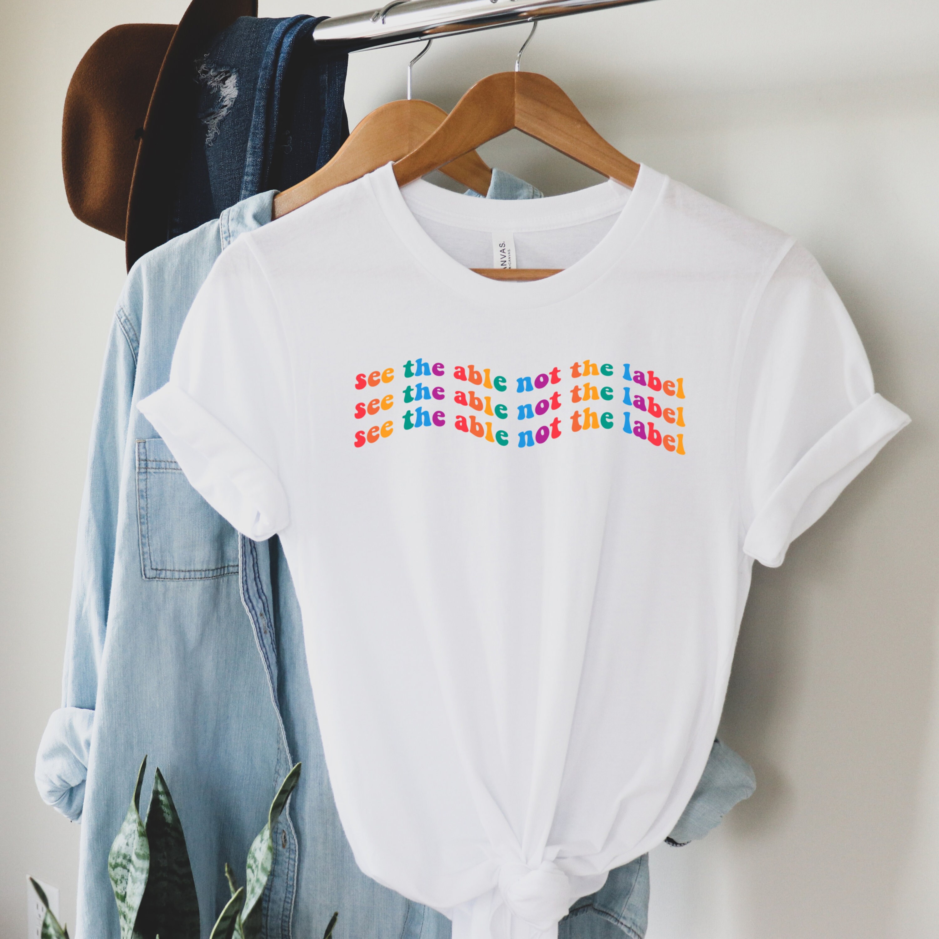 See The Able Neurodiversity Advocate Awareness T-Shirt SLP Profession…