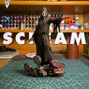 Ghost Face-figuur van Scream [kit dipinto/GARAGE]