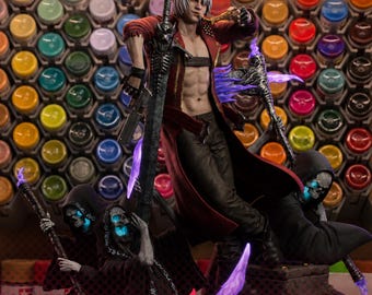 Figura de Dante de Devil May Cry [Kit GARAGE pintado/sin pintar]