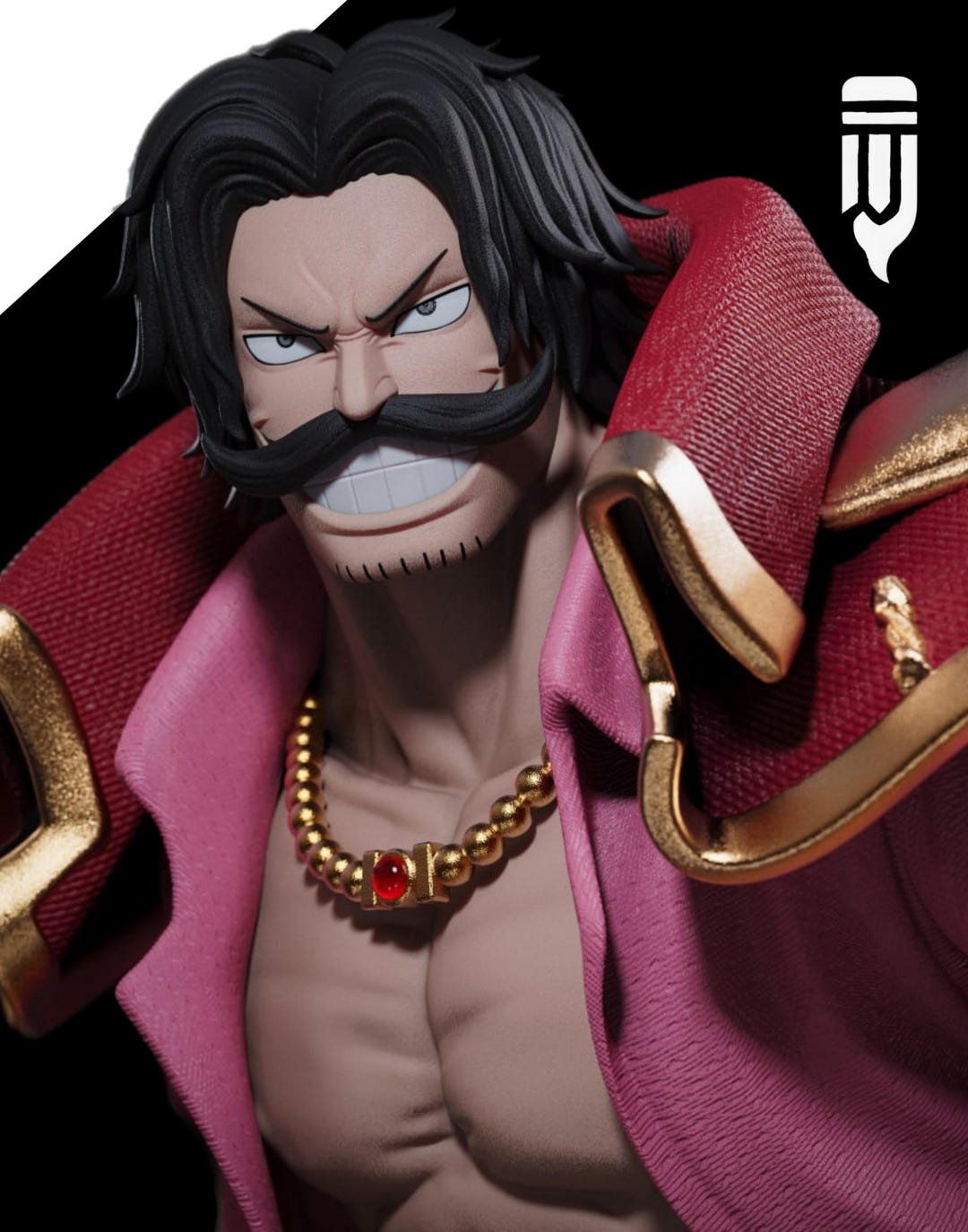 Gol.d.roger Figure One Piece [kit Dipinto/garage] - Etsy