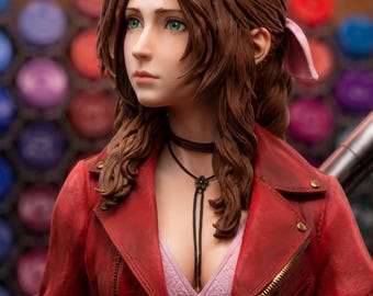 Figura de Aerith de Final Fantasy 7 [Pintada/Kit GARAGE]