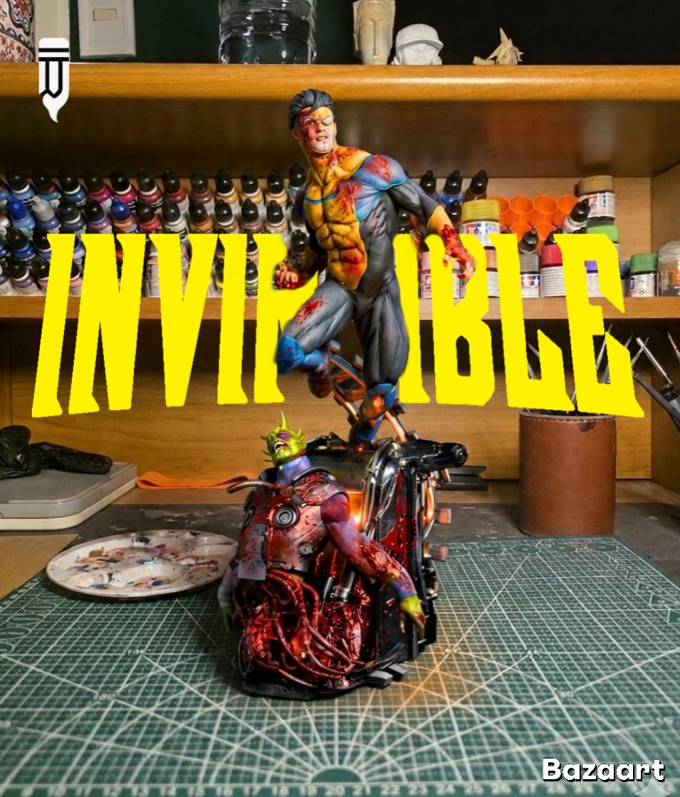 Mark From Invincible Figure [kit Dipinto/garage] - Etsy