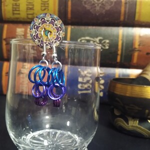 Chain Mail Earrings Radiant Short