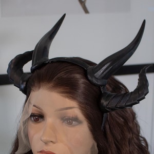 Double Dragon Horn Headband | Ren Faire Horns