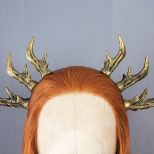 READY TO SHIP Triple Horn Antler Headband - Set 2