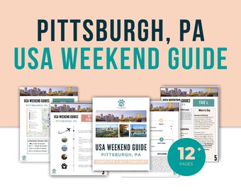Pittsburgh, PA Itinerario de fin de semana / Guías de fin de semana de EE. UU. / Itinerario de Pittsburgh / Escapadas de fin de semana / Guía de viaje / Cosas que hacer en Pittsburgh