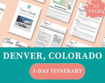 Denver, Colorado Weekend Guide | 3-day Denver Itinerary | Travel Itineraries | Travel Guides | Denver Weekend Trip