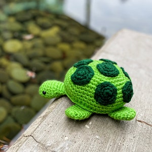 Crochet Turtle Toy| Green Turtle| Handmade Turtle| Crochet Turtle Amigurumi| Crochet Tortoise| Pincushion