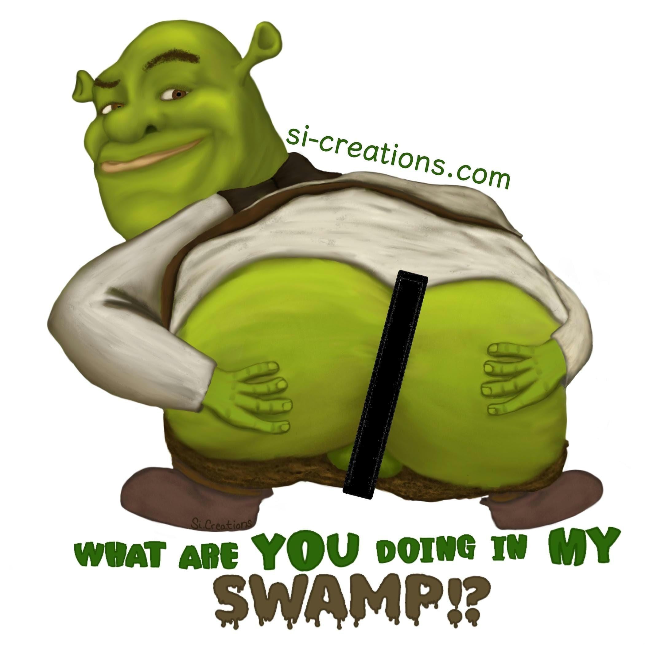 Shrek Swamp Butt - Etsy