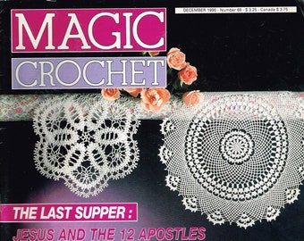 Magic Crochet No. 69, December 1990 - DOWNLOAD ONLY
