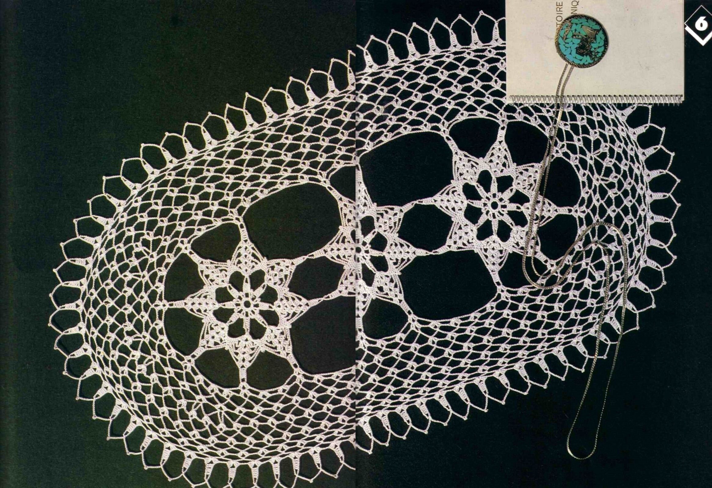 Oval Mat Pattern Only PDF DOWNLOAD Etsy