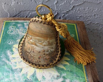 Title: Reuge Musical Bell Gold Tone Swiss Movement Anniversary