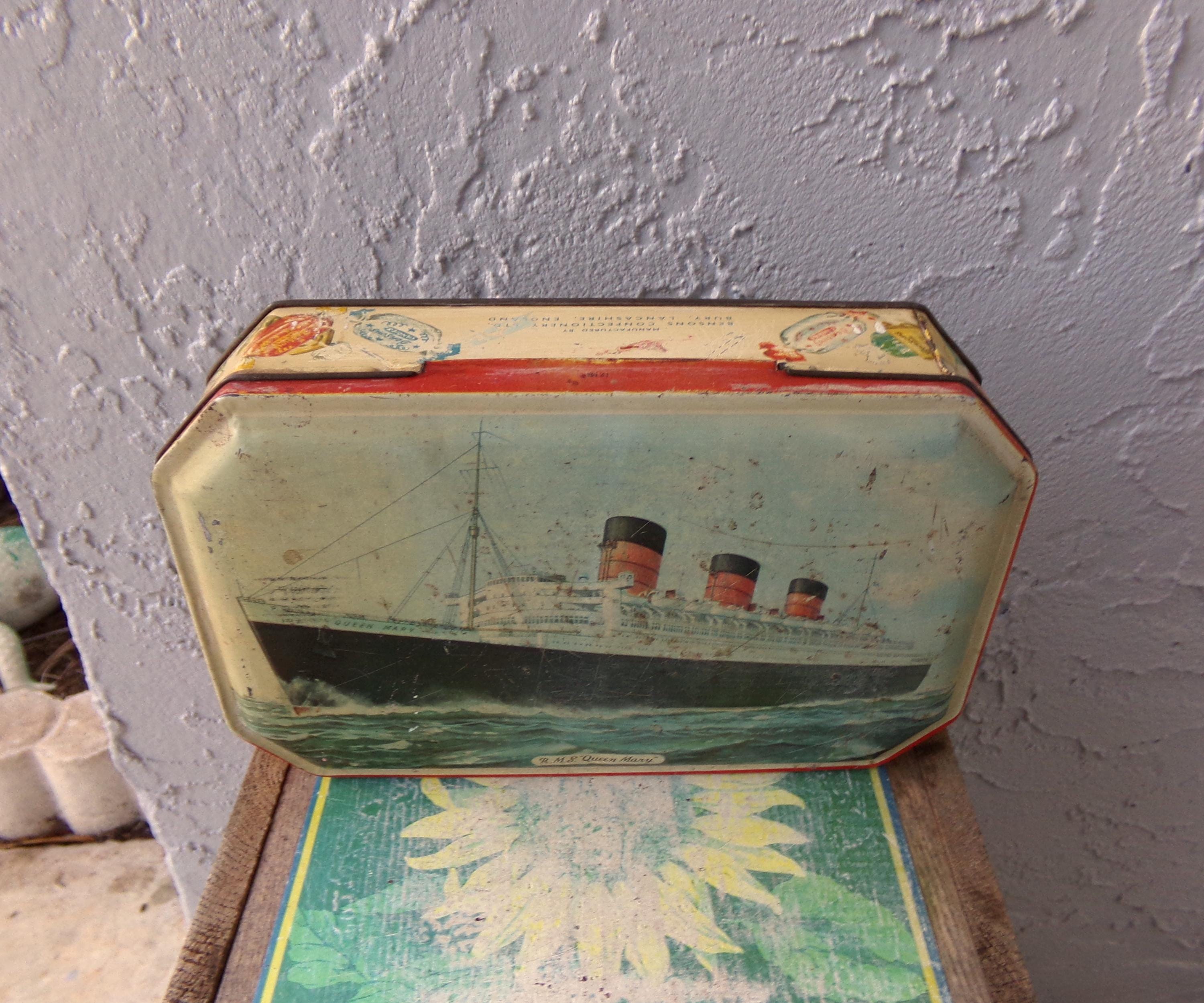 R.M.S. Queen Mary Candy Tin, Benson's English Choice Confections