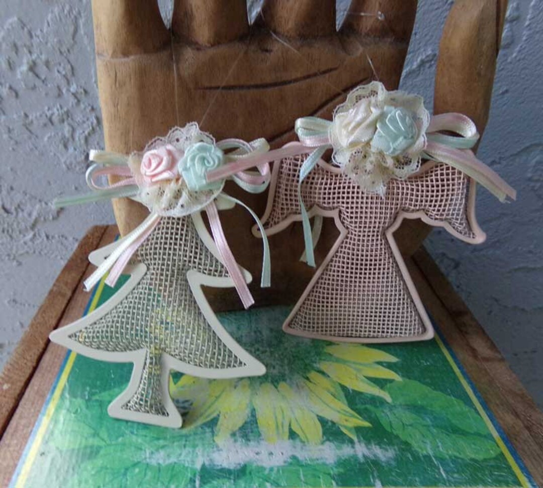 Metal Mesh Christmas Ornaments Handmade Metal Ornaments Etsy