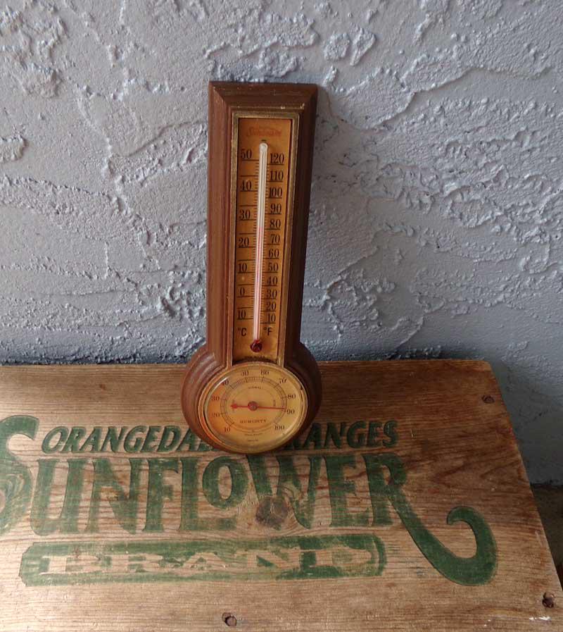 Springfield Instruments Springfield Instruments Co. Thermostat and Barometer. Vintage ...