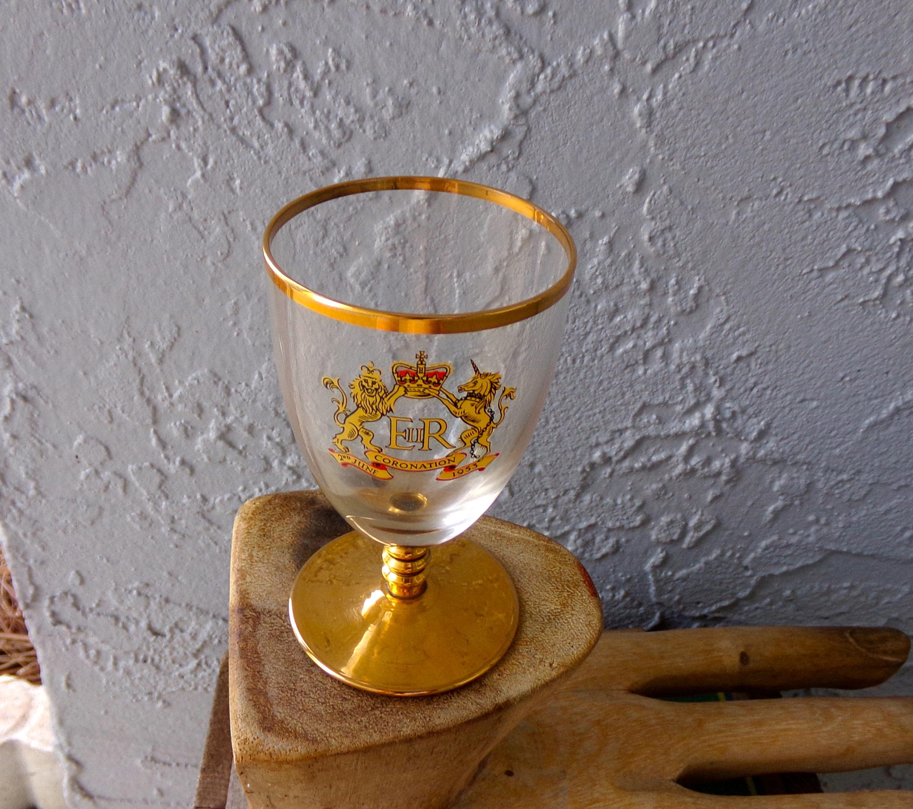 Queen Elizabeth Coronation Glass - Etsy