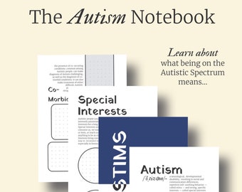 El cuaderno del autismo - Azul