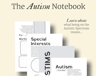 El cuaderno de autismo - Gris