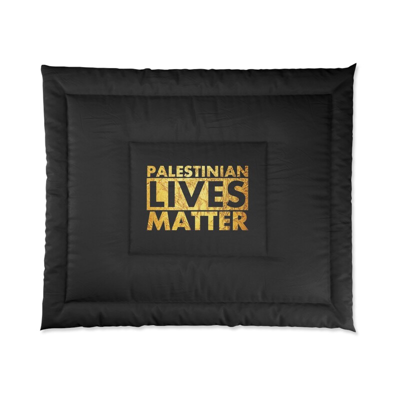 Palestinian Lives Matter Comforter Blanket Bedding Home and Living Bed