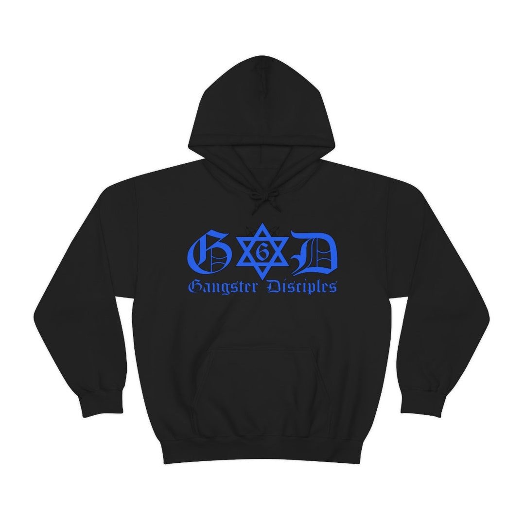 GD Gangster Disciples Hoodie Etsy Denmark