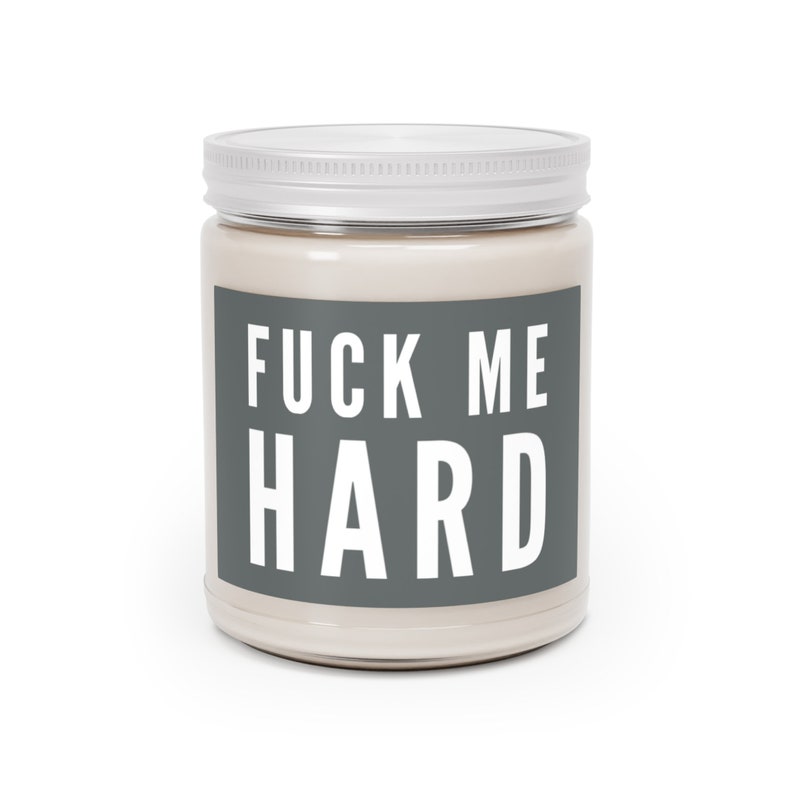 Fuck Me Hard Vanilla Bean Candle T Scent Thanksgiving Christmas T New Years Day Eve