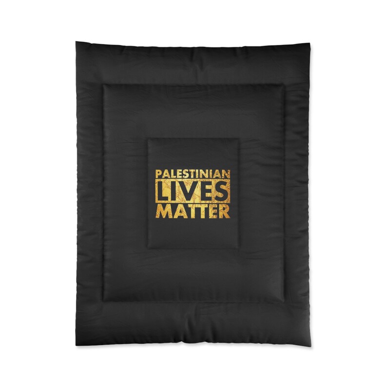 Palestinian Lives Matter Comforter Blanket Bedding Home and Living Bed