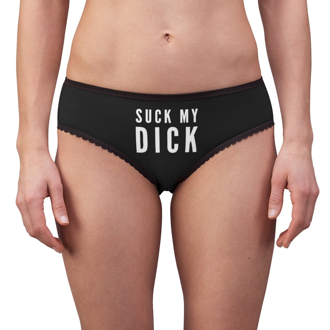Suck My Dick Womens Briefs Panties Womens Underwear