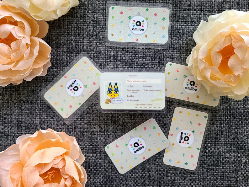 Animal Crossing Amiibo Passport Cards | Etsy