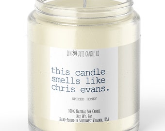 this candle smells like chris evans