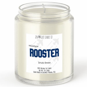 callsign: rooster | a TGM fandom inspired candle