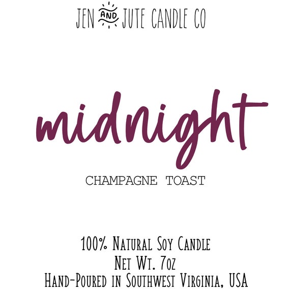 midnight | a listening candle