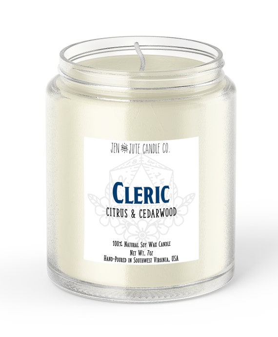 Cleric | a D20 Candle