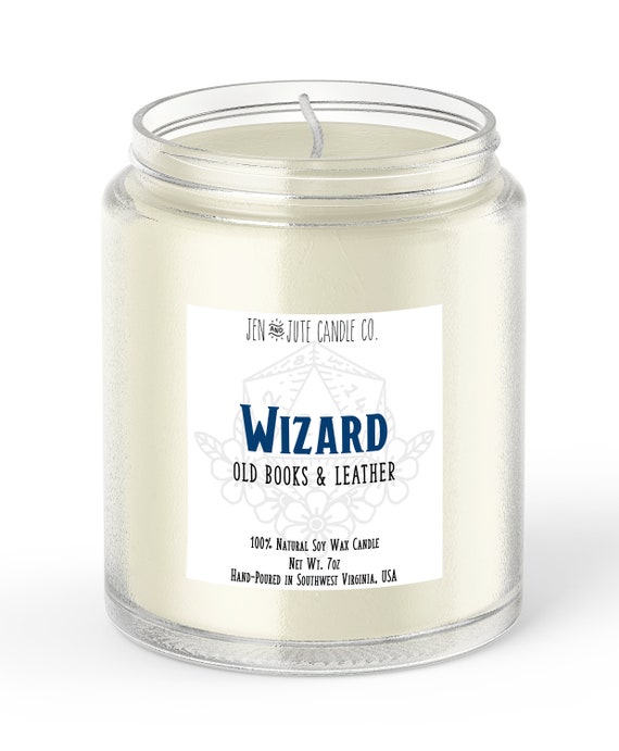 Wizard | a D20 Candle