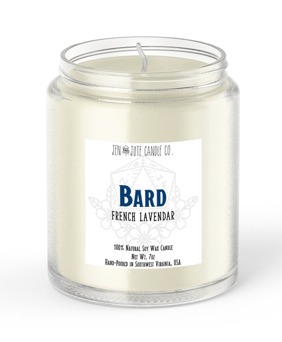 Bard | a D20 Candle